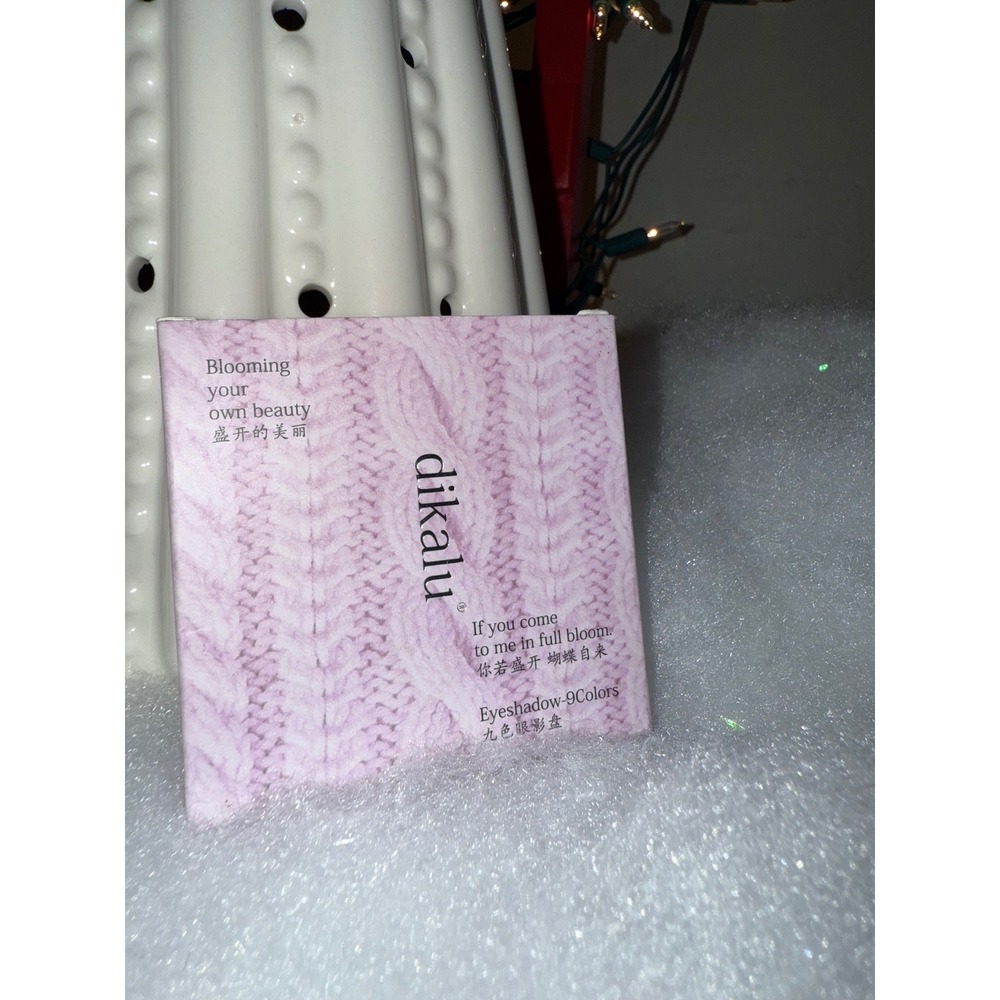 Dikal u‎ Eyeshadow Palette 9 Colors Blooming Your Own Beauty Shimmer Matte